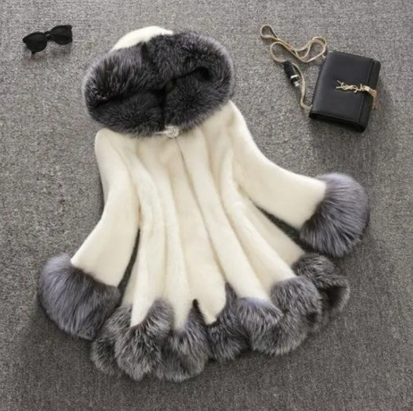 Faux Fur Mink Fur Coat